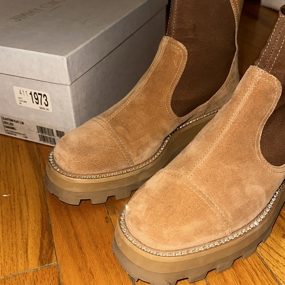 Jimmy Choo Seude Boots - Picture 2 of 4